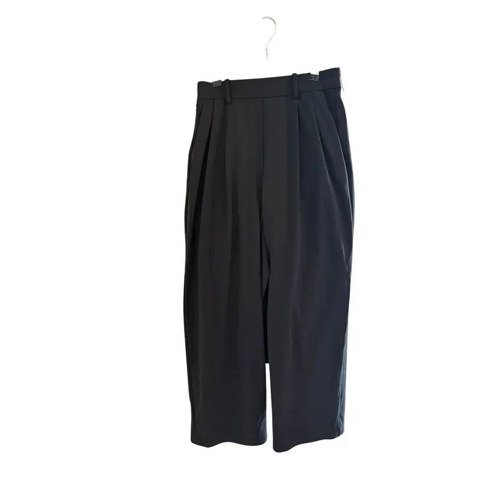 Lululemon Daydrift HR Wide Leg Trouser Short Black XS - Picture 2 of 3